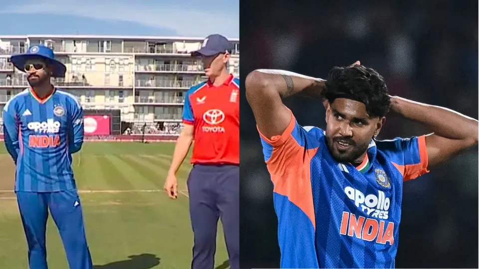 India vs England toss update [Source: AFP and Screengrab]